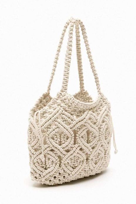 Stylish Macrame Handbag For Women - Leechoo